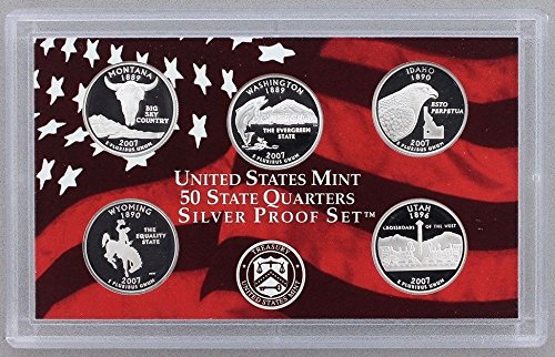 2007 S Sjedinjene Američke Države Mint 14-novčić Silver set otpora - OGP Box & Coa Dokaz
