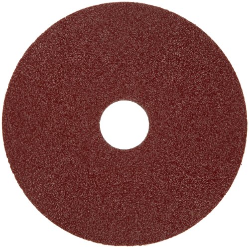 Zasluga za abrazivni disk, podlogu vlakana, keramički aluminijski oksid, 7/8 Arbor, 5 promjera, grit 60