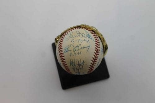Perfect Game Pitchers potpisan bejzbol Halladay Koufax Cone +13 JSA LoA D2130 - AUTOGREMENA BASEBALLS