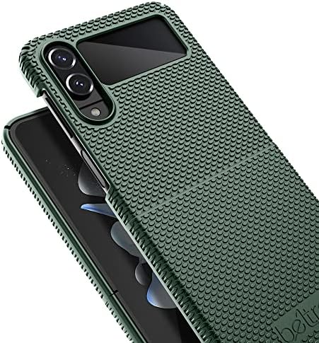 Beltron futrola za Galaxy Z Flip 4 5G, Slim Tough zaštitni poklopac za tvrdu školjku dizajniran za Samsung Galaxy Z Flip4 5G-Green