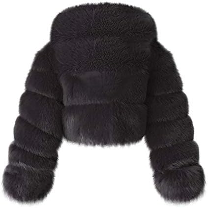 Outerweard s kapuljačom, krznene žene duga jakne Faux rukava kratki toplim ženskim kaputom plus veličina runa pulover jakne