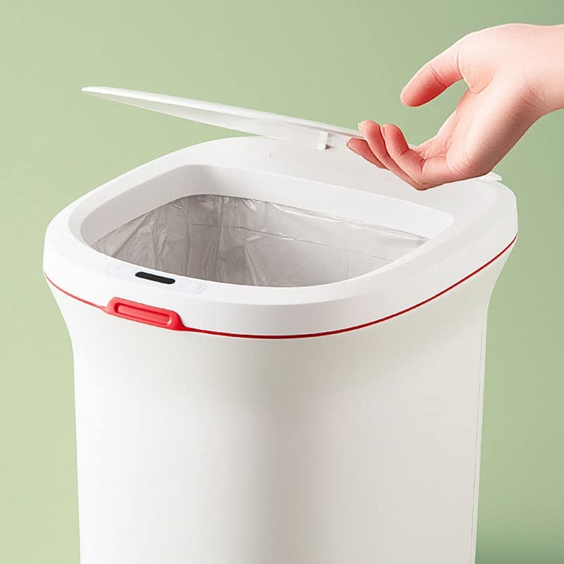 ZHAOLEI Smart Sensor kanta za smeće kuhinjska Kućanska automatska vodootporna kanta za smeće sa poklopcem toaletna kanta za smeće
