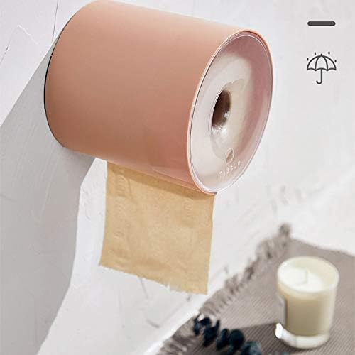 Liruxun Wall Monting WC TOOL za papir za papir okrugli tkivo pokrov poklopac spremnik za ručnik salveta vodootporan za kupaonicu za