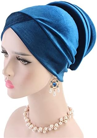 XXXDXDP HAPE ŠKOLU ŠKOLJSKO BOJA LADY HIJAB Turban šešir pamučni poklopac Unutrašnji hidžab kapu nosite šešir ispod šal