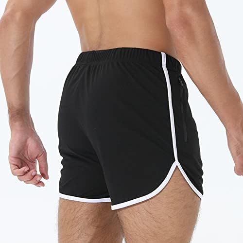 Gaxdetde muške casual hlače od pune boje Trend Omladinska ljetna muška dukseva Fitness Trčevi 100 pamučne kratke hlače