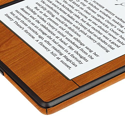 Skinomi koža za cijelo tijelo od svijetlog drveta kompatibilna sa Kindle e-Reader TechSkin sa zaštitom ekrana od prozirnog filma protiv