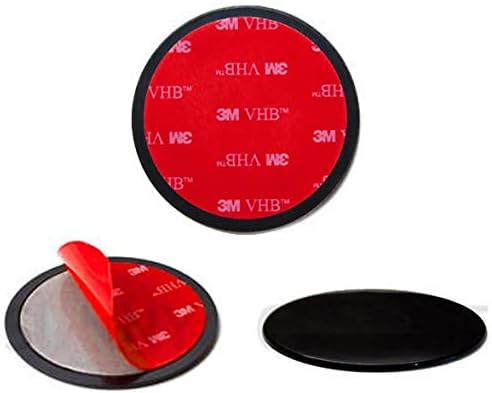 Navitech 80mm kružni ljepljivi univerzalni disk s crticom kompatibilan s upotrebom sa usisnim čašama vjetrobrana kompatibilnim s Innoo