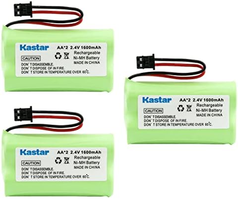 Zamjena baterije Kastar 3-pack-17, Empire CPH-479B, CPH479b, Energizer ER-P506, ERP506, GE 1833916, 26602, TL26602, GP GP60AAS2BMX,
