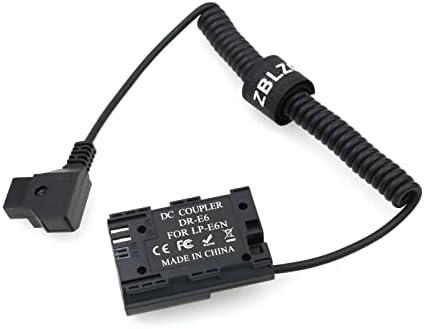 ZBLZGP D-Dodirnite za LP-E6 E6 Tummy baterije za kamencu 60D 70D 80D kameru SmallHD 501 502 702 monitor