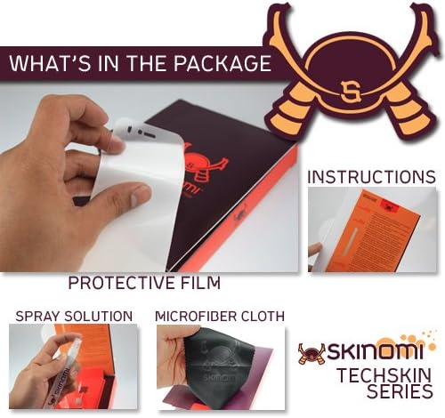 Skinomi zaštitnik ekrana kompatibilan sa T-Mobile Sidekick 4G Clear TechSkin TPU HD filmom protiv mjehurića