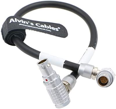 Alvinovi kablovi Z CAM E2 sinkronizirani kabel za dvostruku kameru desni ugao 10 pin muški do 10-polni muški kabel za desni kut za