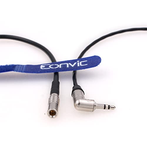 Eonvic Timecode kabel za Canon R5C TENTACLE Sync DIN1.0 / 2,3 do 3,5 mm TRS pravi ugao